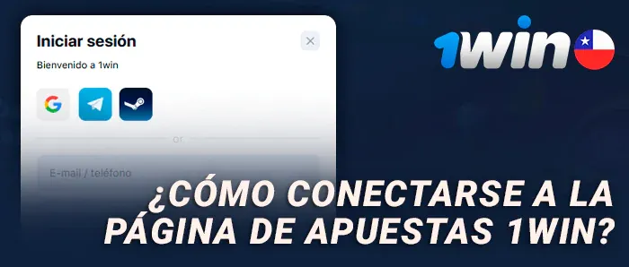 Pantalla de inicio de sesión de 1win